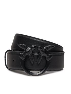 Curea de Damă Pinko Love Berry H4 Belt. PE 24 PLT01 100120 A1K2 Negru