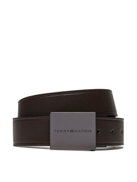 Curea pentru Bărbați Tommy Hilfiger Plaque Buckle 3.5 AM0AM12064 Maro