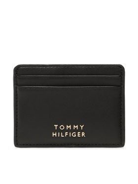 Etui pentru carduri Tommy Hilfiger AW0AW15090 Negru