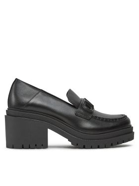 Pantofi MICHAEL Michael Kors Rocco Heeled Loafer 40H3RCMP1L Negru