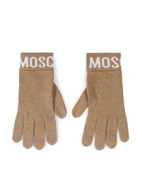 Mănuși de Damă MOSCHINO 65232 M2357 Bej