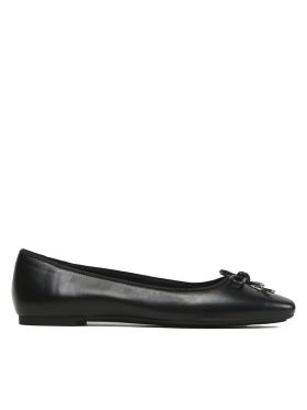 Balerini MICHAEL Michael Kors Nori Flat 40F3NRFP1L Negru