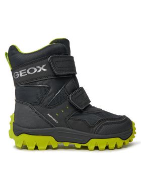 Cizme de zăpadă Geox J Himalaya Boy B Abx J36FRC 0FUCE C0802 S Negru