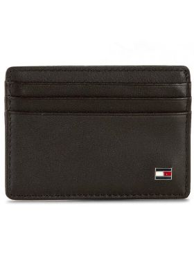 Etui pentru carduri Tommy Hilfiger Eton Cc Holder AM0AM00653 Negru