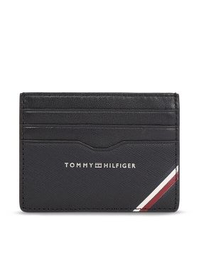 Etui pentru carduri Tommy Hilfiger Th Central Cc Holder AM0AM11583 Negru