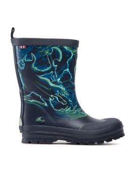 Cizme de cauciuc Viking Jolly Print 1-60020-547 Bleumarin