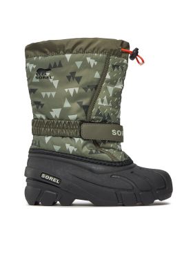 Cizme de zăpadă Sorel Youth Flurry™ Print NY3504-397 Verde