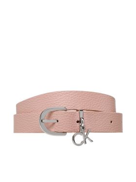 Curea de Damă Calvin Klein Re-Lock Charm Buckle 25Mm Pbl K60K608924 Roz