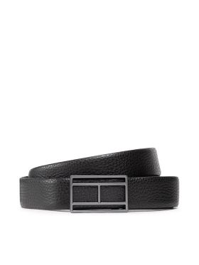 Curea pentru Bărbați Tommy Hilfiger Flag Logo Buckle 3.5 AM0AM10332 Negru