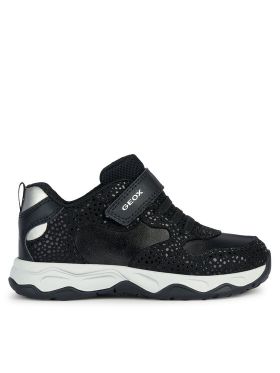 Sneakers Geox J Calco Girl J16CMA 0DHBC C9244 D Negru