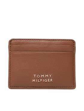 Etui pentru carduri Tommy Hilfiger AW0AW15090 Maro