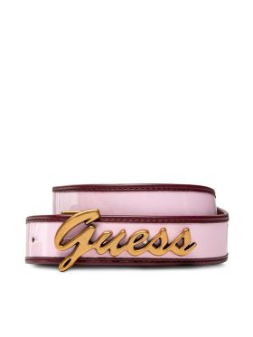 Curea de Damă Guess Magali Belt W3RZ03 WF7Q0 Roz