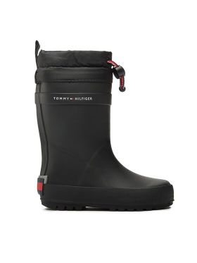 Cizme de cauciuc Tommy Hilfiger T3X6-33167-0047999 M Negru