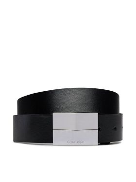 Curea pentru Bărbați Calvin Klein Adj 2 Finish Plaque 35Mm K50K511351 Negru