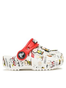 Şlapi Crocs Crocs Peanuts Classic Clog T 208631 Alb