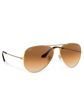 Ochelari de soare Ray-Ban Aviator Large Metal 0RB3025 001/51 Auriu