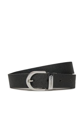 Curea de Damă Calvin Klein Round Reversible Belt Saffiano K60K611923 Écru