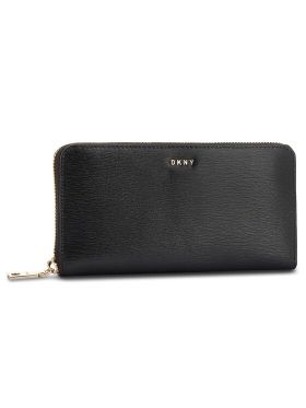 Portofel Mare de Damă DKNY Bryant New Zip Around R8313658 Negru