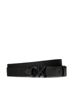 Curea pentru Bărbați Calvin Klein Ck Metal Minimal Webbing 30Mm K50K511566 Negru