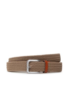 Curea pentru Bărbați Jack&Jones Jacspring Woven Belt Noos12118114 Bej