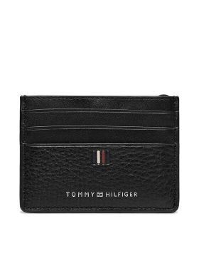 Etui pentru carduri Tommy Hilfiger Th Central Cc Holder AM0AM11858 Negru