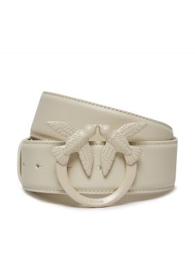 Curea de Damă Pinko Love Berry H4 Belt. PE 24 PLT01 100120 A1K2 Alb