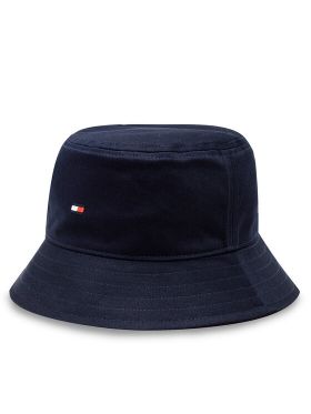 Pălărie Tommy Hilfiger Small Flag Bucket AU0AU01853 Bleumarin