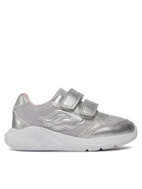 Sneakers Geox B Sprintye Girl B454TC 0GNAJ C1007 S Argintiu