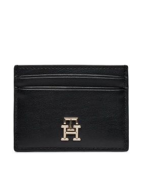 Etui pentru carduri Tommy Hilfiger Th Central Cc And Coin Negru