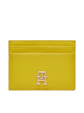 Etui pentru carduri Tommy Hilfiger Th Central Cc And Coin Galben