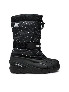 Cizme de zăpadă Sorel Youth Flurry Print NY3503-010 Negru