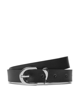 Curea de Damă Calvin Klein Round Organic Loop Belt 2.5 K60K611930 Negru