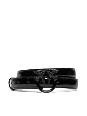 Curea de Damă Pinko Love Berry H2 Belt PE 24 PLT01 100143 A1JD Negru