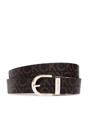 Curea de Damă Calvin Klein Ck Must Rd Buckle Rev 2.5Belt K60K609981 Maro