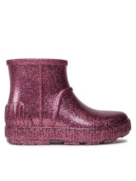 Cizme de cauciuc Ugg K Drizlita Glitter 1136476K Roz