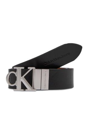 Curea de Damă Calvin Klein Jeans Round Mono Pl Rev Lthr Belt 30Mm K60K611489 Negru