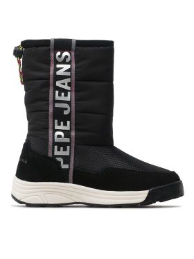 Cizme de zăpadă Pepe Jeans Jarvis Young PGS50183 Negru