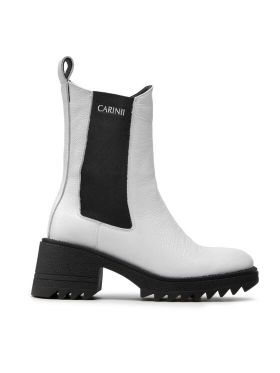 Botine Carinii B8031 Alb
