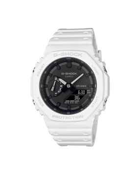 Ceas G-Shock GA-2100-7AER Alb