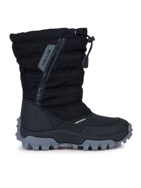 Cizme de zăpadă Geox J Himalaya Boy B Abx J26FRA 0FU50 C9999 D Negru