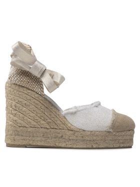 Espadrile Castañer Catalina/8ED/032 022754-4078 Alb