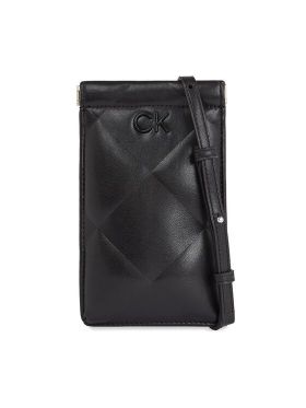 Etui pentru telefon Calvin Klein Quilt K60K611702 Negru