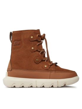 Cizme de zăpadă Sorel Youth Sorel Explorer™ Lace Wp NY4897-242 Maro