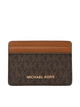 Etui pentru carduri MICHAEL Michael Kors Jet Set 34F1GJ6D0B Maro