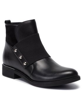 Botine Ann Mex 0483 01S+01W Negru