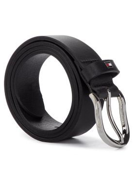 Curea de Damă Tommy Hilfiger New Danny Belt WW0WW11590 Negru