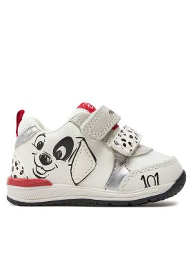 Sneakers Geox B Rishon Girl B450LB 085NF C0050 Alb