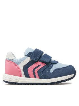Sneakers Geox B Alben Girl B453ZA 02214 C4B7Q S Albastru