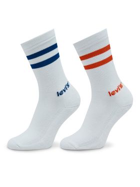 Set de 2 perechi de șosete lungi de damă Levi's® 701224686 Roșu