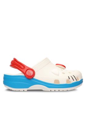 Şlapi Crocs Hello Kitty Iam Classic Clog T 209469 Alb